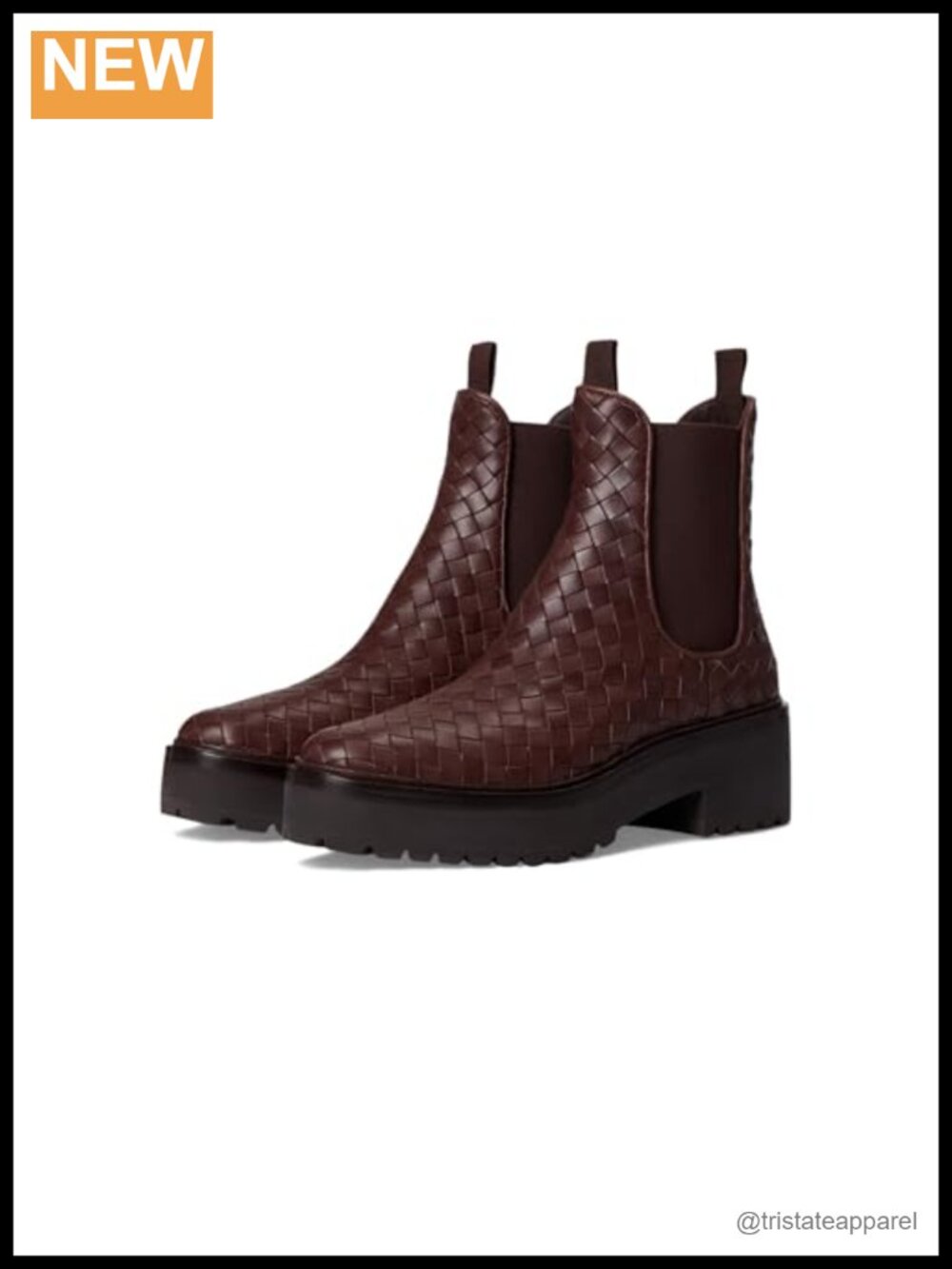 Loeffler Randall Reggie Leather Chelsea Boot Ankle Boot Slip-On